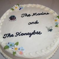 Marine And Honeybee made for 30th wedding anniversary