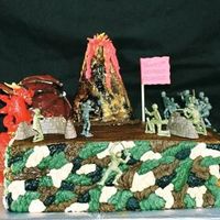 Army the army has been called out to eliminate a fierce fire breathing dragon while dodging hot lava...kind of a weird request...but i think it...