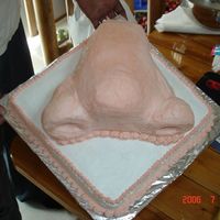 Gary's Nose I made this cake for my brother-in-saw. For thirty years I have teased him about having a big nose. It was his 68th birthday. It's a...