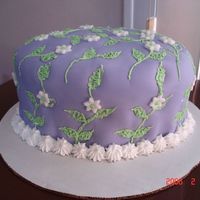 Cat & The Fiddle Cake This was a 1st birthday cake for my nieces son. Her theme was Hey Diddle Diddle. The base cake was 1/2 chocolate and 1/2 white. The cat is...