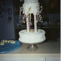 Brigittes_1St_Baby_Shower.jpg This cake was done for my sisters first baby shower. It's been 5 years so I don't remember the flavor but it is all BC with a...