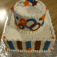 8Th Grade Graduation Cake for a boy's 8th grade graduation