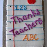 Thanks Teachers 