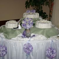 Daughter's Wedding 6/17/06 I made these cakes for my daughter's wedding two weeks ago. They are white cakes with lemon filling in two and strawberry filling in...