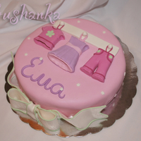 Baby Girl Cake 