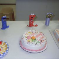 The Smash Cake And my 1 yr old didn't even want to touch it!!