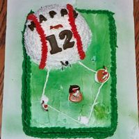 Baseball Diamond Cake 