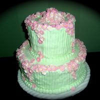 Bridal Shower My sister is the maid of honor for a friend and so she offered to have me make the cake. The bride wanted something very simple and using...