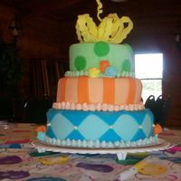 Big Birthday Bash This cake was inspired by cakesbyallison (thanks for the inspiration!). I did it for free for my cousin. It was my first time working with...