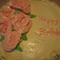 Grandpa's Birthday Cake My pappy's birthday cake...almost ran out of room...