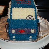 92' Blazer Fron View front view of blazer cake.