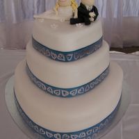 Icing People mud cakes covered in fondant. Only my second go at icing people. not too bad.