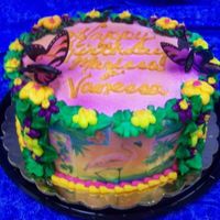 Tropical Birthday Cake 