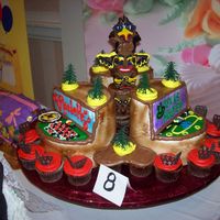 1St Place Winner At The Bozzuto's Food Show I had one hour to complete this cake at the food show. The show was held at Foxwoods Casino in Connecticut.