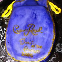 Crown Royal I made this for my cousin's 21st birthday. I made some mistakes, but I learned from them.