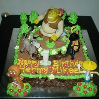 Birthday Cake For Hermy Mikael Tks to Mima's for giving me the trust to bake this Shrek cake for her son 1st Birthday Party.