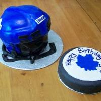 Toronto Maple Leafs Hockey Helmet 