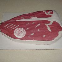 Meat Idea straight out of galleries. Thanks to tutugirl's husband for help with icing color, even though I messed it up, and didn't...