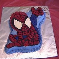 Spider Man Cake 