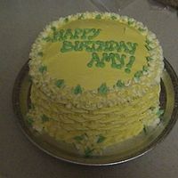 Birthday Cake Feminine Birthday Cake