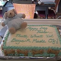 Baby Boy Baby Shower Snips and Snails and Puppy Dog Tails...