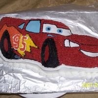 Lightening Mcqueen Cake Lightening McQueen cake Made from the wilton cake pan.
