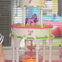 My Little Pony Tiered Birthday Cake This was for my DD's 4th Birthday. I had to make it extra special because we had to have her party a week later then her actual...