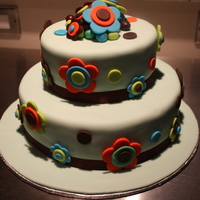 2-Tier Shower Cake 