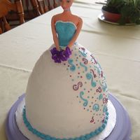 Cinderella Birthday Cake 