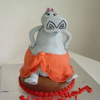 Gloria From Madagascar Made for a little girl's birthday.