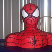 Spiderman Special "Thank you" to Lisa and others for their inspiration. Had alot of compliments and everyone asked where we got our cake....