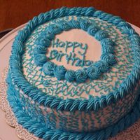 Cornelli Lace Cake First time doing cornelli lace outside of class. It didn't turn out as good as i wanted it to but "practise makes perfect right&...