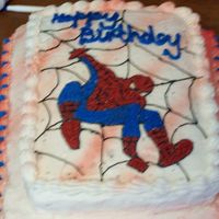 Spiderman Cake For A Friends Son Birthday 