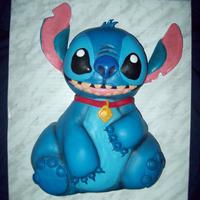 "stitch" Cake 