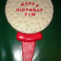 Golf Ball Cake This was from the Wilton fondant book. This was my first time doing anything like this so it was a challenge, yet fun! Chocolate cake,...