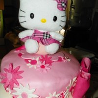 $25 For A Hello Kitty Cake? This is the cake that the client informed me was ugly but she would give me $25 for my troubles. A lot of hours put into the cake, but in...