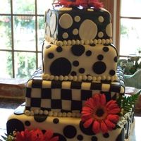 I Really Can Do A Fondant Cake!! 6, 8, 10, 12" WASC, Indydebi's buttercream, Michele Foster's fondant, Jennifer Dontz's pearl clay ... thanks to...