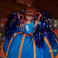 Cheerleader I helped my daughters friend make this for her a cheerleading fundraiser at their school. She did most of the work since she was supposed...