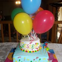 Balloons all buttercream