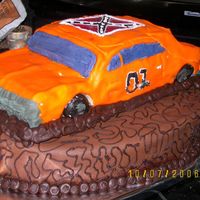 General Lee Could not ever get this cake right. Must have been a bad day -- when I was getting it out of the car, I put my hand in it. Oh well