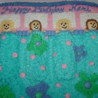 Sleepover Party I made this for my DD's 7th b-day sleepover, she wanted something that had the same colors as her decorations, so here it is. I used...