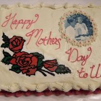 Celebrating Our 50Th Mothers Day - We're Both Moms Now! Mom's favorite - carrot cake with cream cheese frosting. My first BCT.