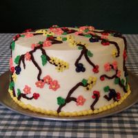 Disaster Recovery! I baked this while I was away for the weekend at Lake Tahoe (altitude 6500 feet). I'm not used to the high altitude cooking...