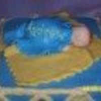 Boy Baby Shower This is a closer view of the baby on top.