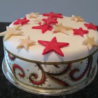 Simple Traditional Mini Xmas Cake 