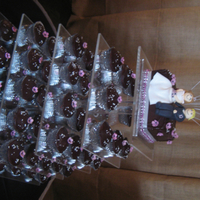 Pink & Silver Cupcake Tier 