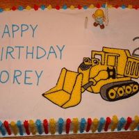 Dump Truck Cake This was my first attempt at a half sheet cake. Boy, it is a lot harder to do than a little 8 inch round! The BCT is MUCK from Bob the...