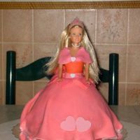 Aurora This was my first attempt at making a doll cake. She is covered in fondant. I now know why so many people like doing doll cakes. This cake...