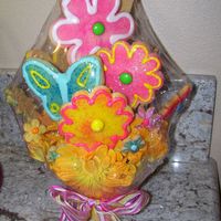 Spring Is In The Air My first cookie bouquet