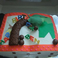 Chicka Chicka Boom Boom Cake 